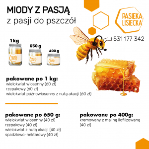 miody_ceny_2025 Miody w sezonie 2025